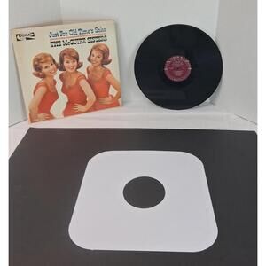 The McGuire Sisters Just for Old Times Sake Vinyl Record CRL 57385 VTG 1961 VG+
